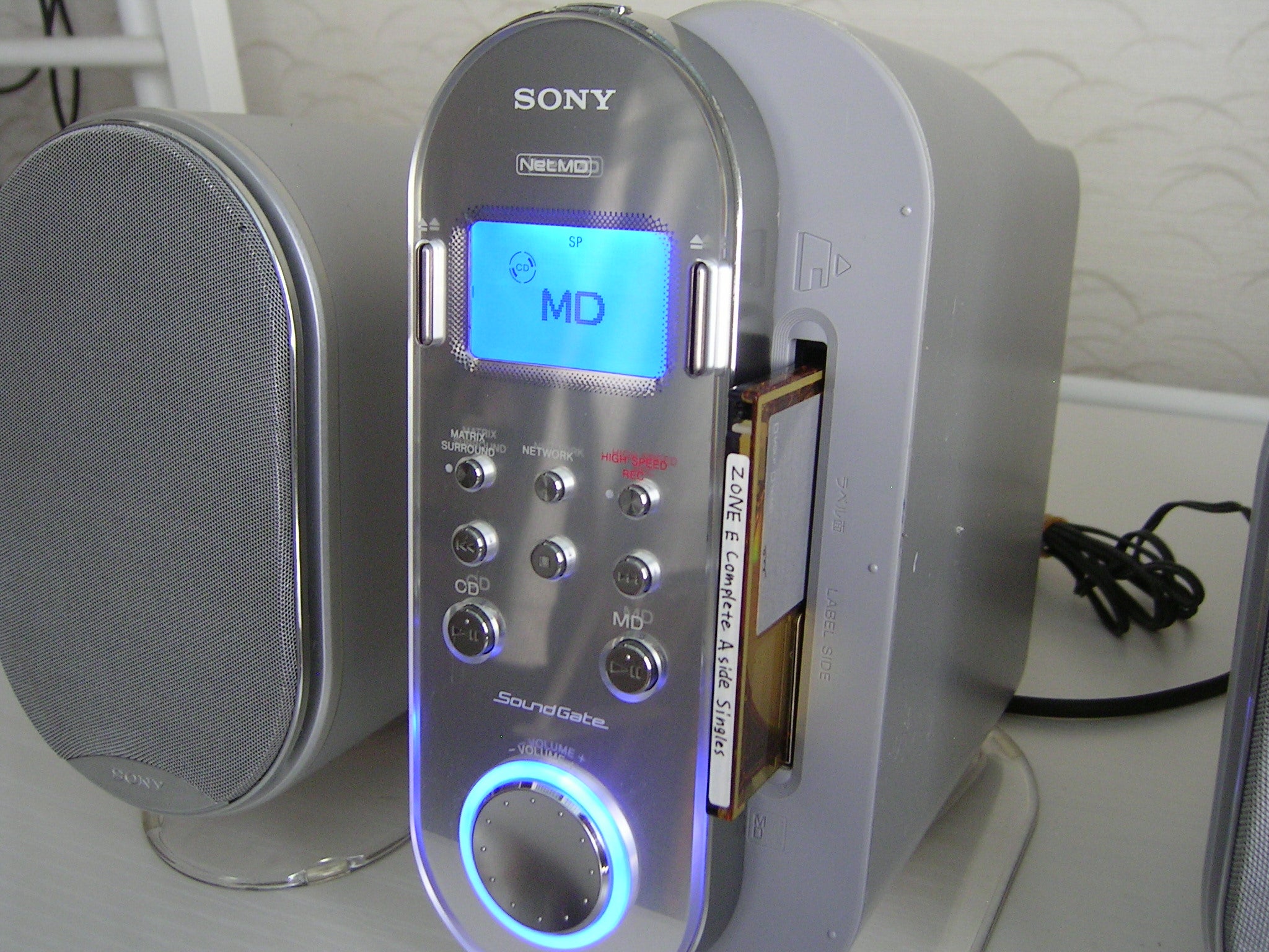 ソニー Net MDオーディオシステム LAM-Z03 CD・MDプレーヤー SONY