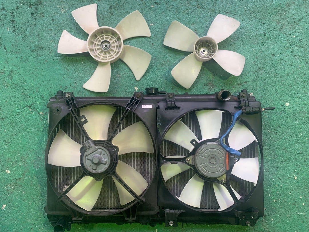 ロードスター】 電動ファン 流用試作品1号完成(^^♪ | CARS hamham0044