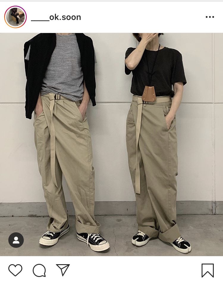 リクエスト：メゾンエウレカのリメイクチノパン。 | 日々是ファッション。