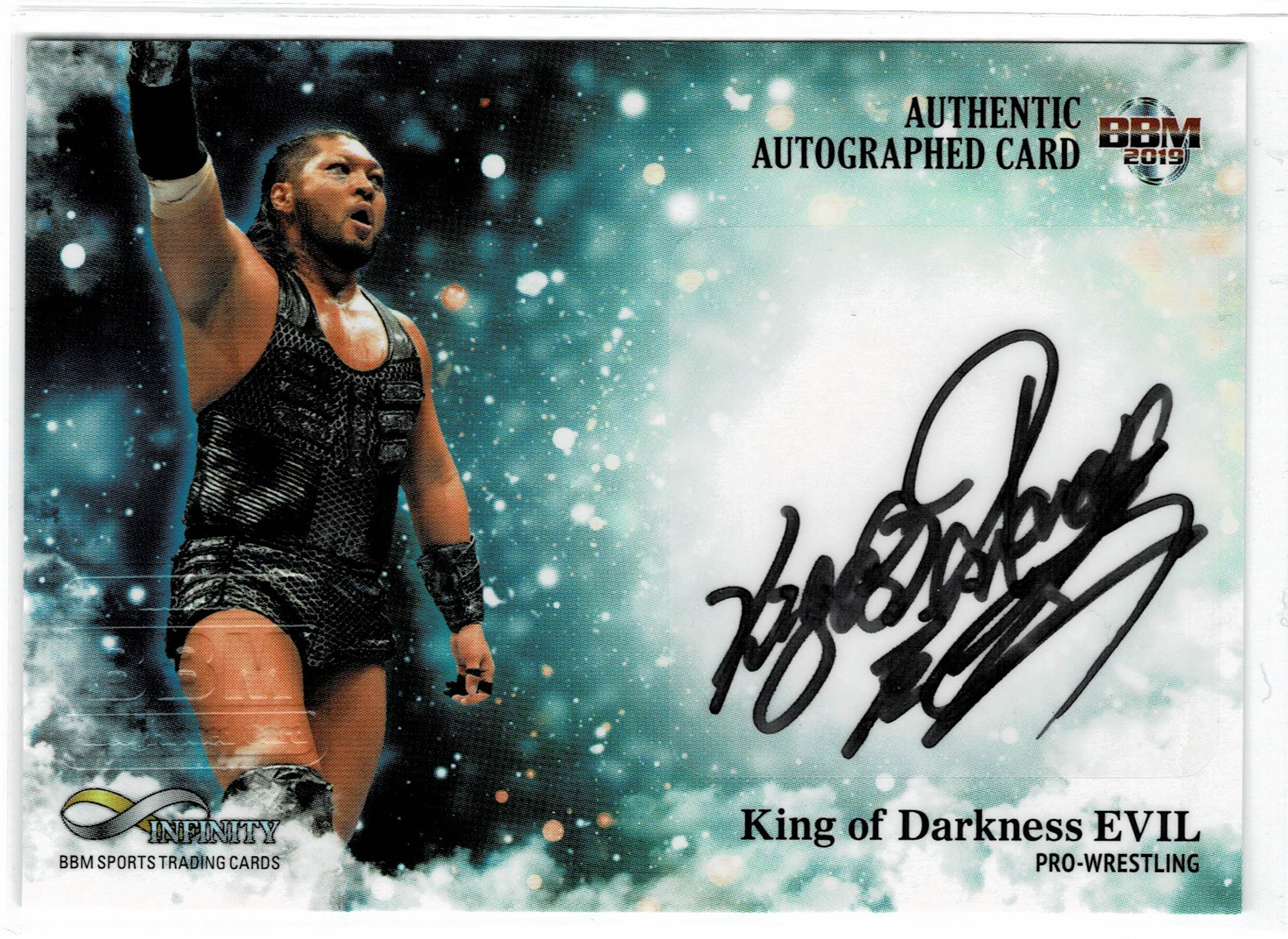 bbm 2019 INFINITY 新日本プロレス 高橋ヒロム 直筆サインカード bbm