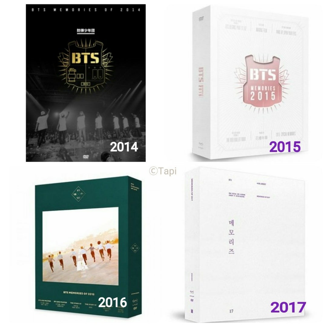 そろそろ予約時期ってことでBTS☆MEMORIES(ﾒﾓﾘｰｽﾞ)2018おさらい | BTS