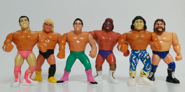 ヘッド•シュリンカーズ サムー&ファトゥ ハズブロ フィギュア WWF