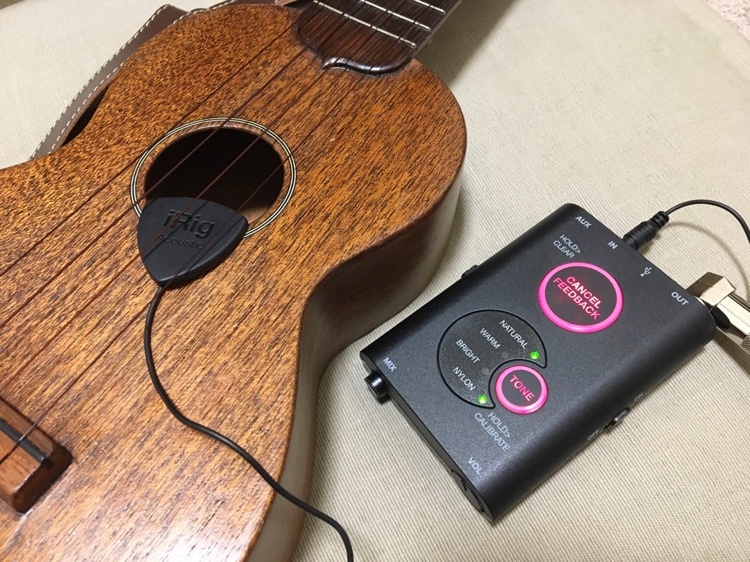 iRig Acoustic Stage アコギ、ウクレレ用マイク&プリアンプ IK