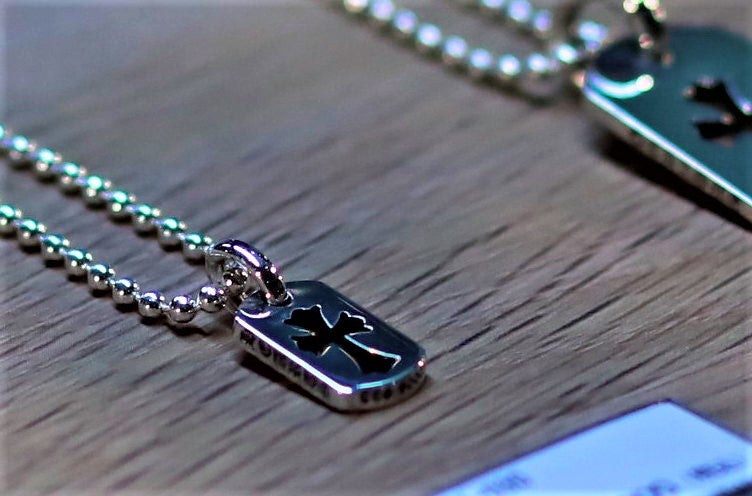 CHROME HEARTS (クロムハーツ) : ドッグタグ タイニー カットアウト