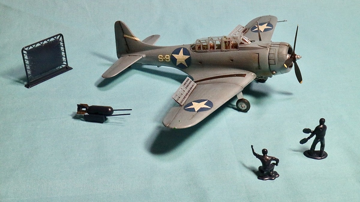 SBD-4 ドーントレス（ニチモ 1/48）その3 完成 | プラモな気分