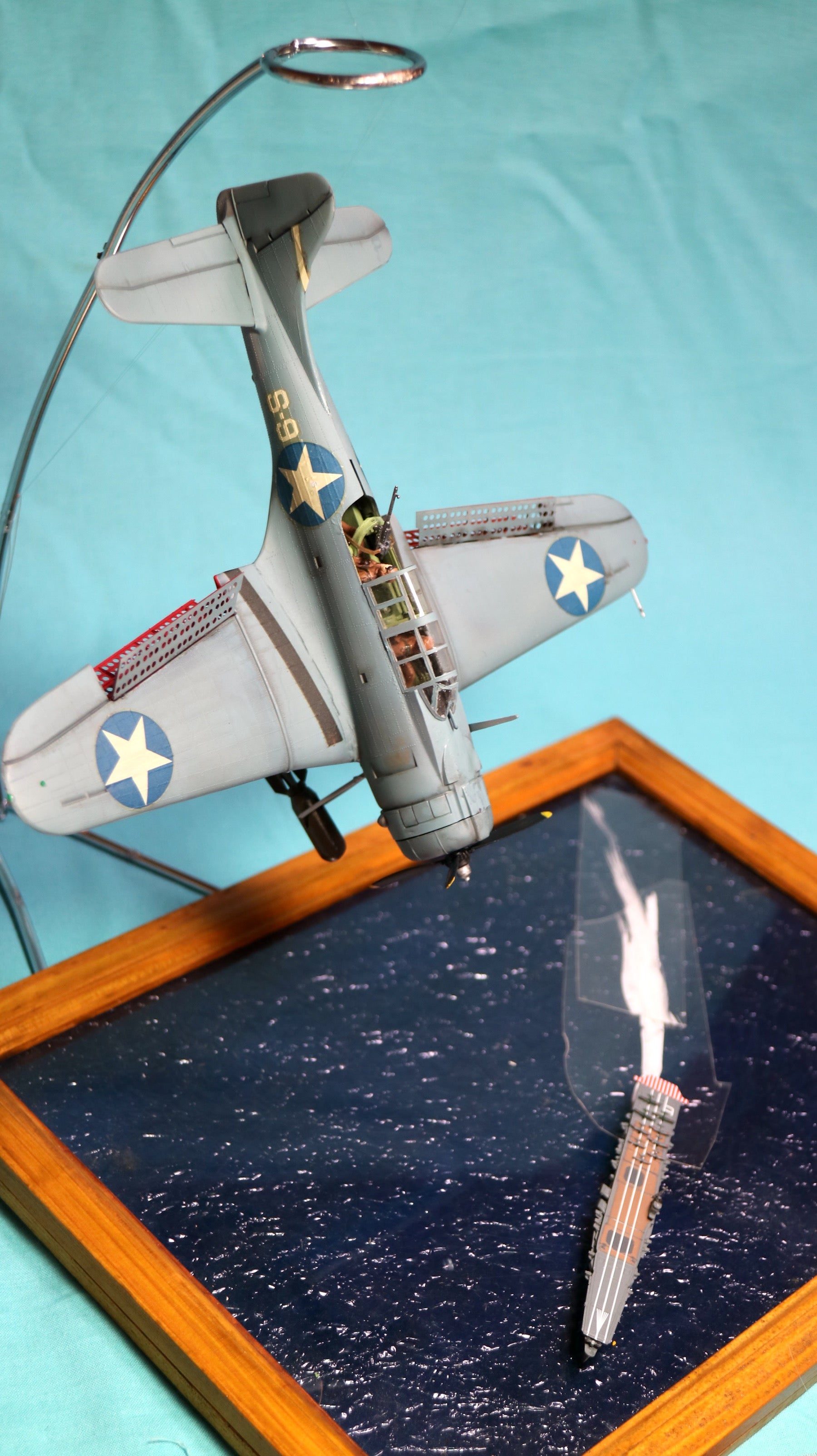 SBD-4 ドーントレス（ニチモ 1/48）その3 完成 | プラモな気分