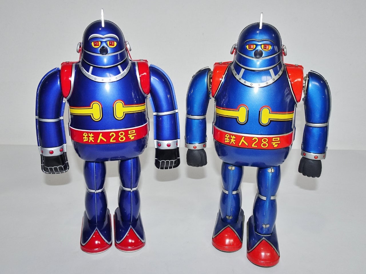鉄人28号 大阪ブリキ玩具資料館 ブルーメタリック 鉄人28号 大阪