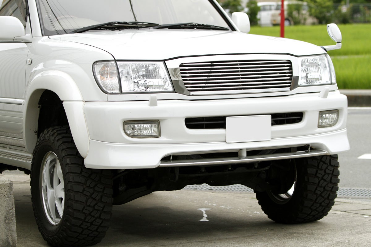 ランクル100 AHCサスペンションから通常サスへ | 四駆ショップ