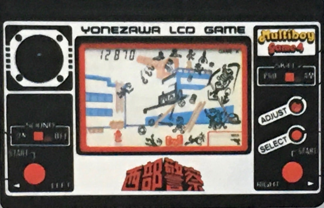 YONEZAWA LCD GAME Multi boy game4 西部警察 | 刑事ドラマデジタル
