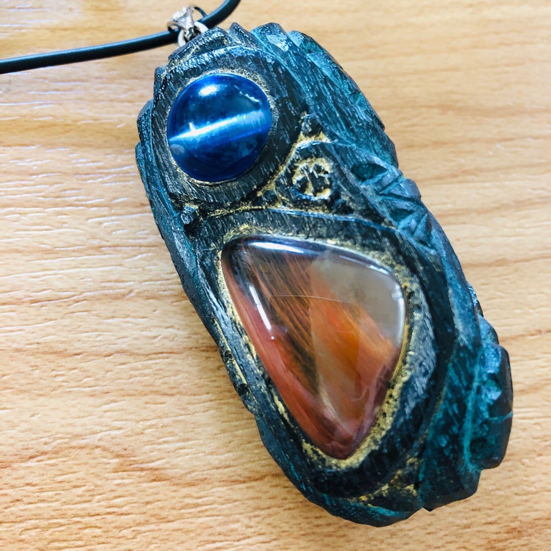 アイヌコタン 西田さんのペンダント完成！ | にじいろ☆のーと