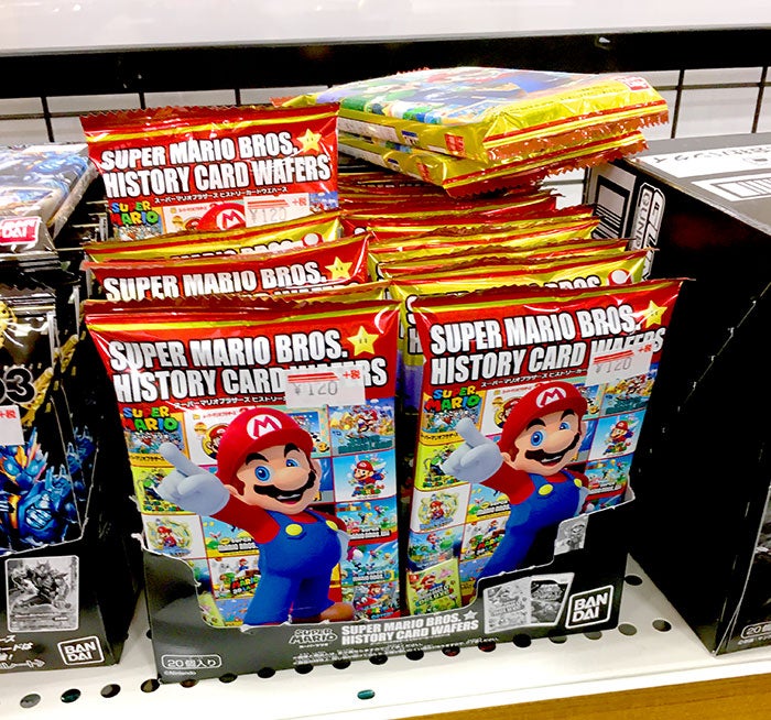 スーパーマリオブラザーズ ヒストリーカードウエハースを買ったので