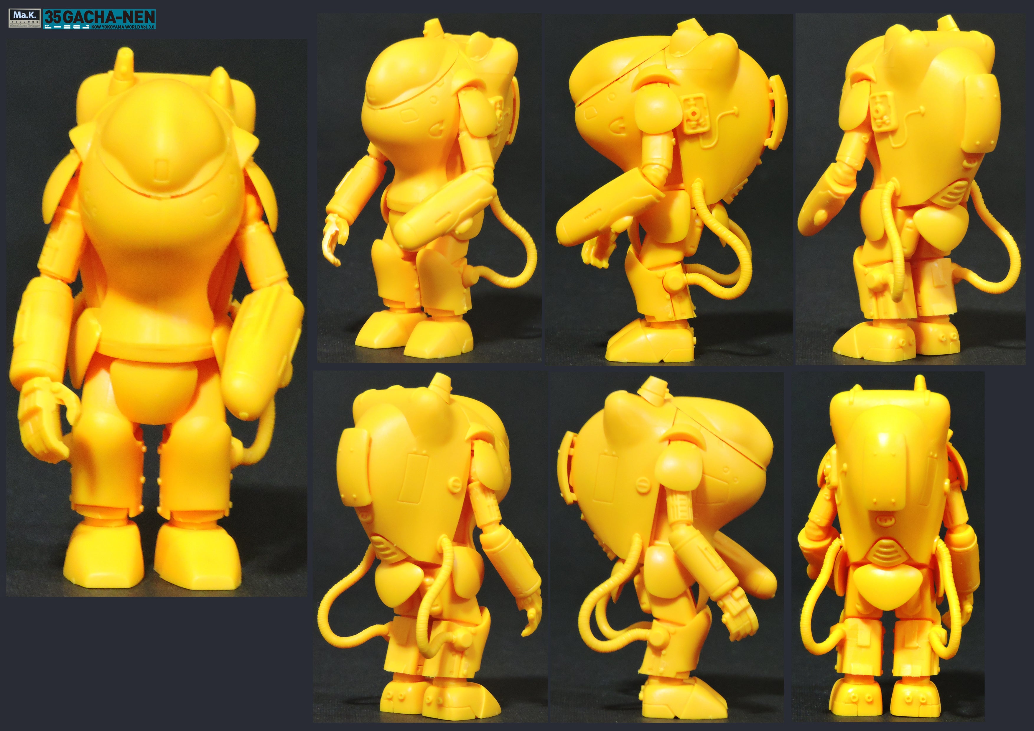 マシーネンクリーガー ガチャーネン＆1/35MA.k.傭兵軍SAFS冬期迷彩