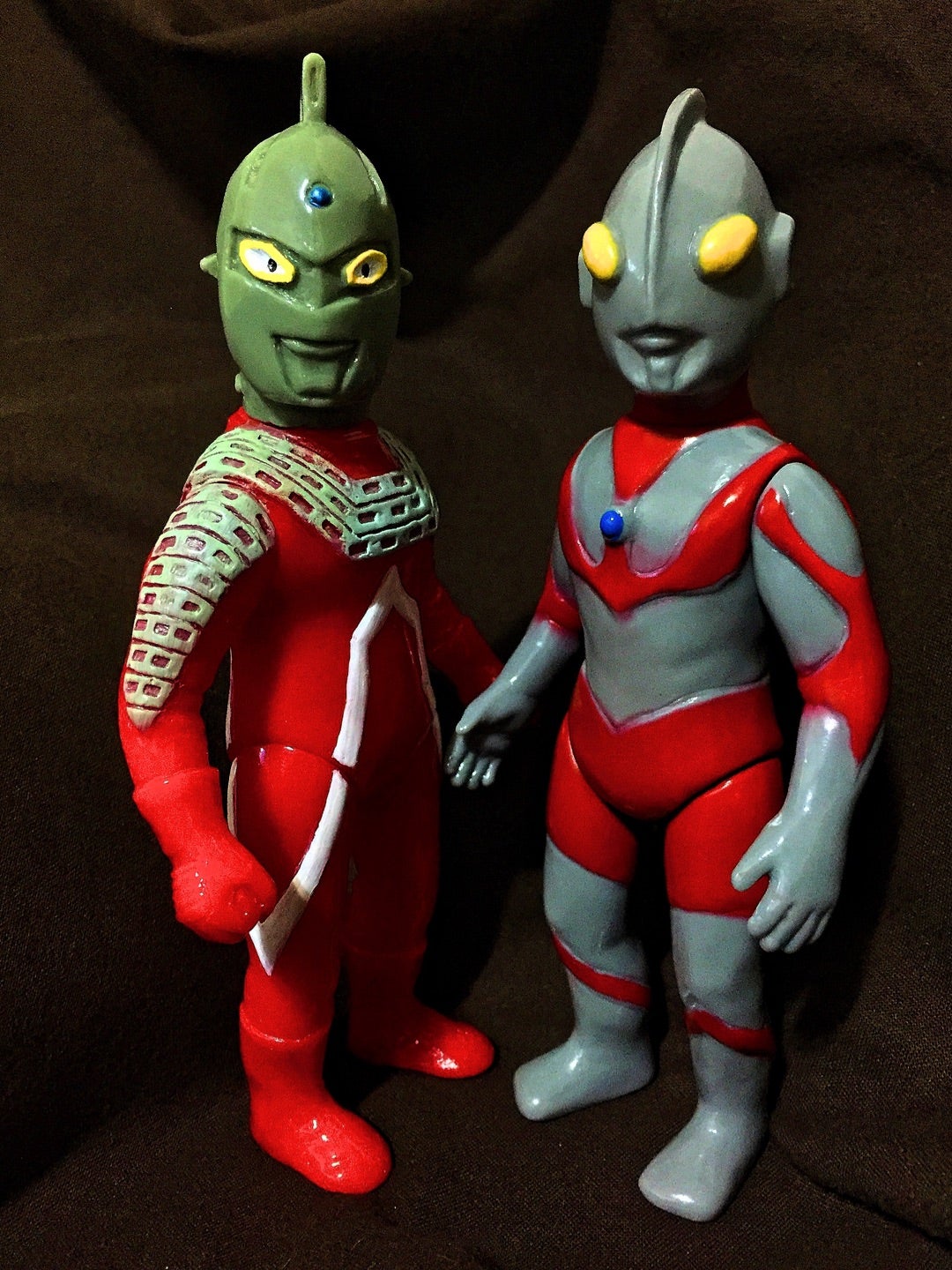 ウルトラマンとウルトラセブン〜ヤモマーク製 | 怪獣玩具とカタナと