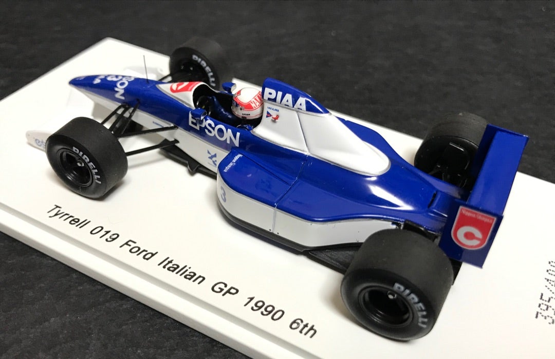 1990 イタリアGP 6位 ティレル 019 #3 | エイトプリンのミニカー中心の