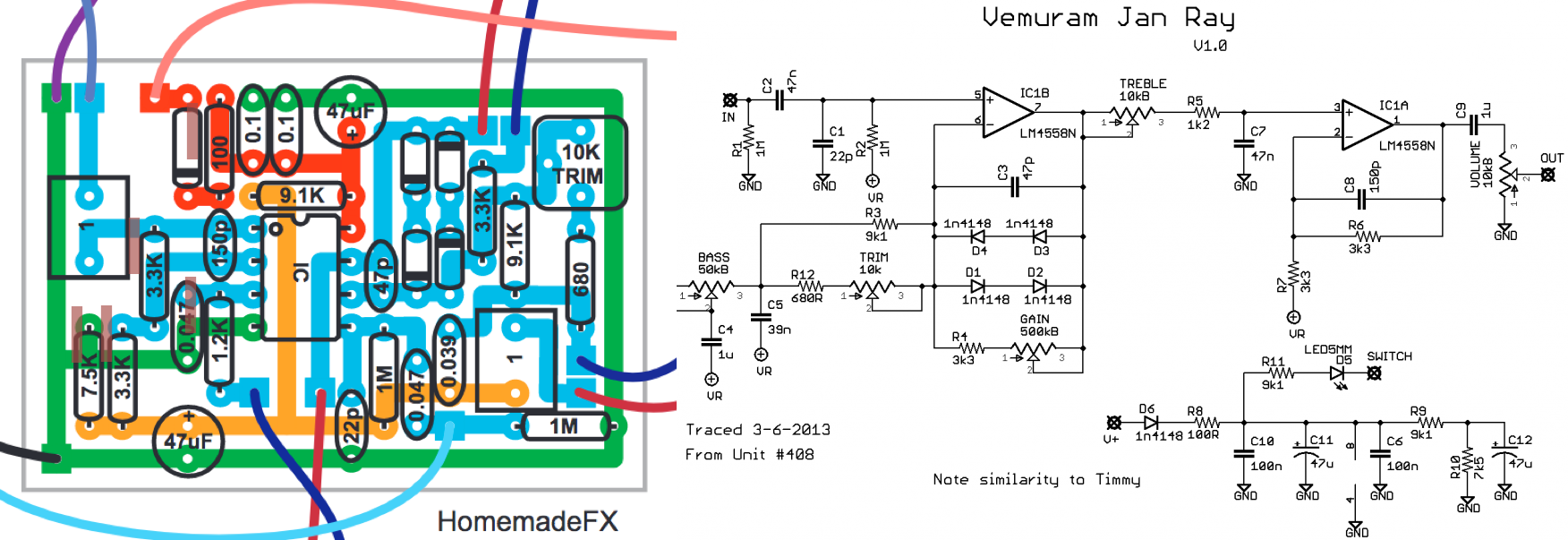 VEMURAM Jan Ray クローンを作る #3 組み立て | 冷や汗かいても後悔せず