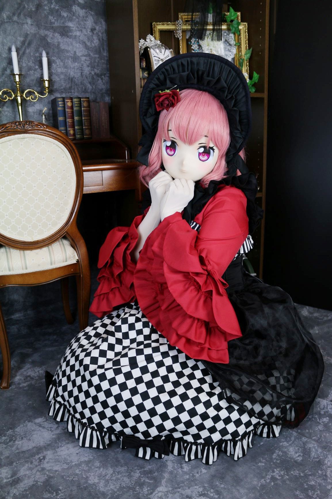 ドールマスク（むに面）の撮影をしました！アニメマスク編 | 男性OK