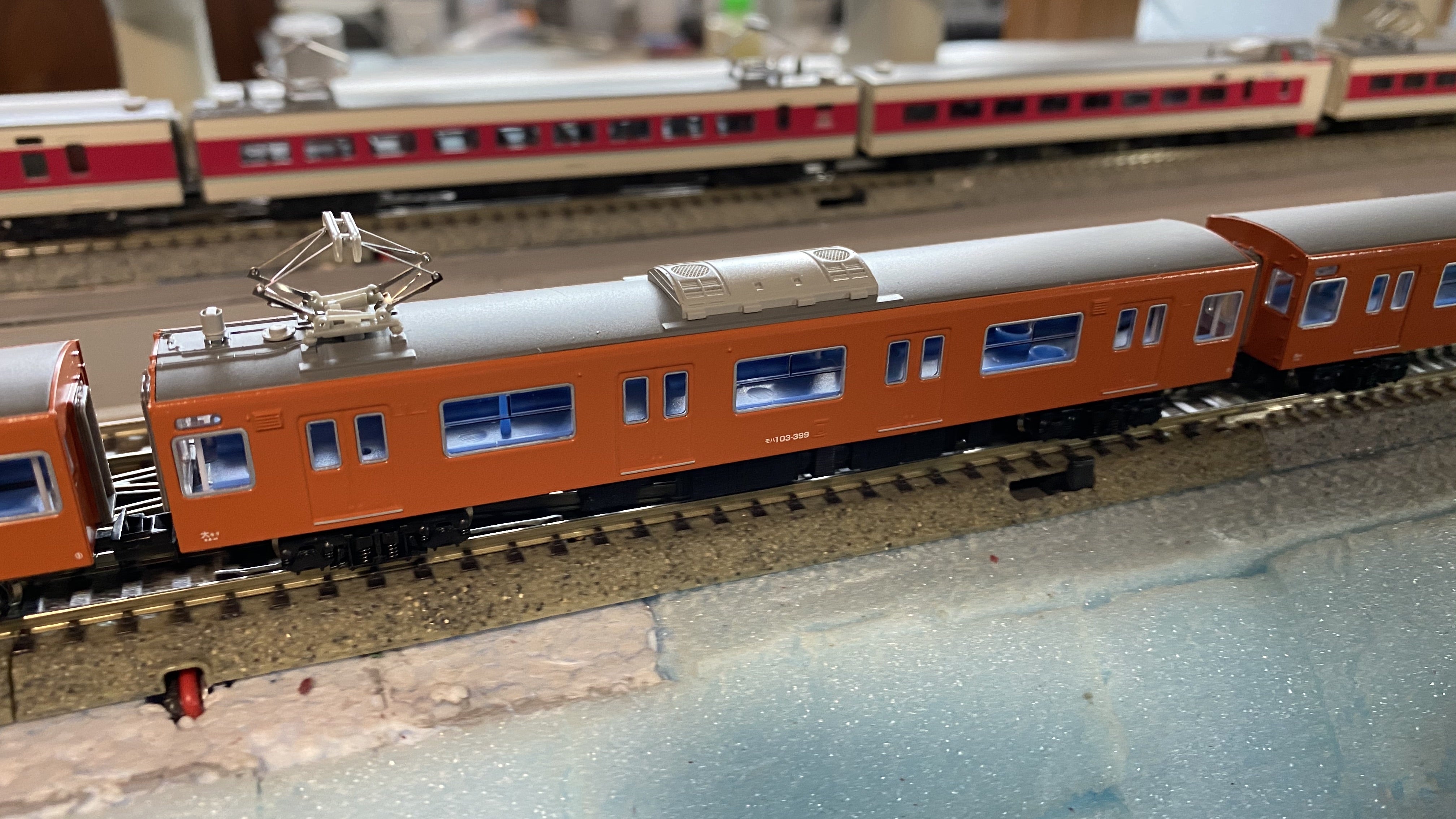 Nゲージ】マイクロエース A-0410 103系 西日本更新車 オレンジ8両