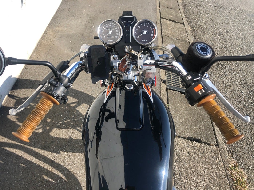 GS400 ライトステー接触対策❗️ | GS400快適走行への道