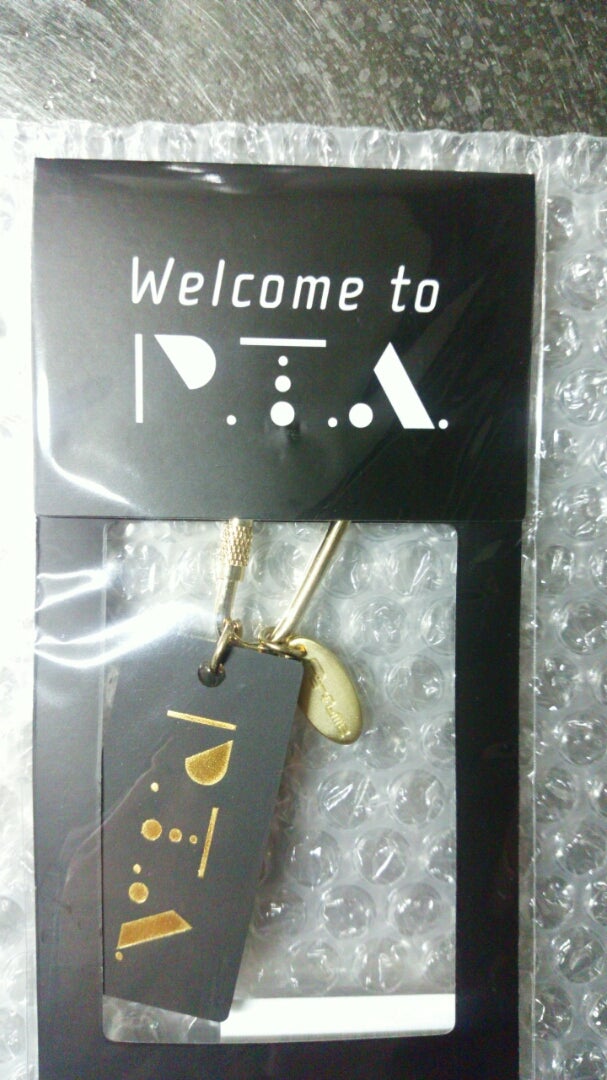 P.T.A.」 会員番号入りキーホルダー届いたよ！ | Perfumeとグルメの日記