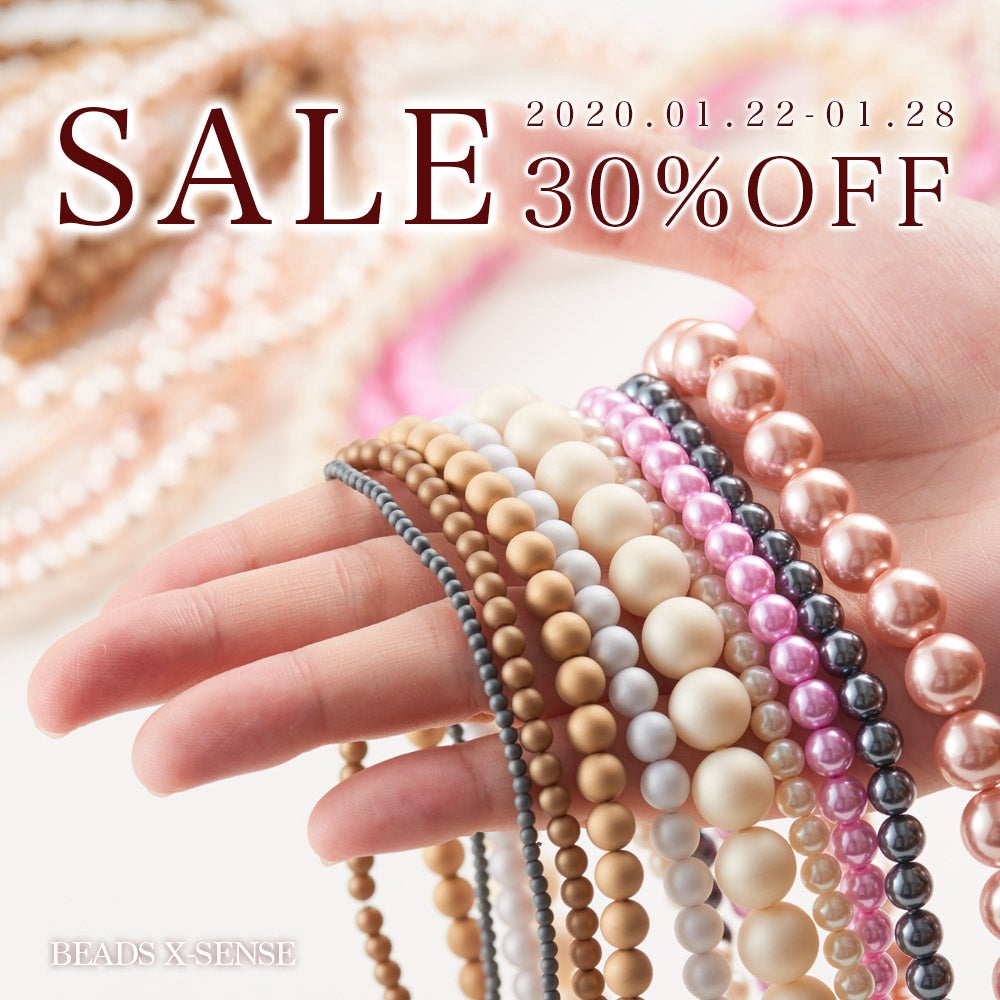 国産アクリルパールの人気色は？ | ハンドメイド資材のX-SENSE BLOG