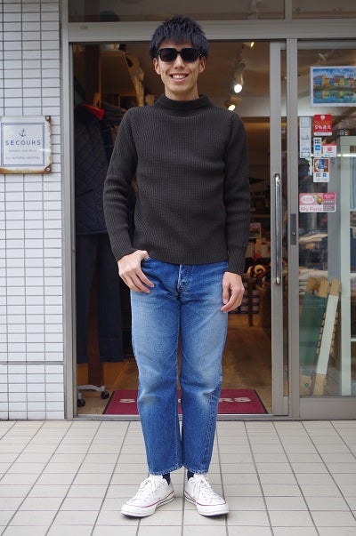 ANDERSEN-ANDERSEN”COTTON CREWNECK”入荷 | SECOURSのブログ