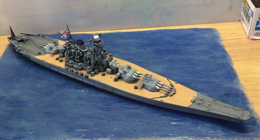 1/700 タミヤ 戦艦大和 完成！ | Mの気ままプラモ製作工房♪