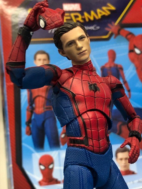トムホと遊ぼ -MAFEX スパイダーマン：ホーム・カミング Ver.1.5