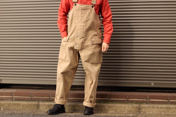 LYBRO(Nigel Cabourn)】NAVAL DUNGAREE HERRINGBONE | スマクロ町田店