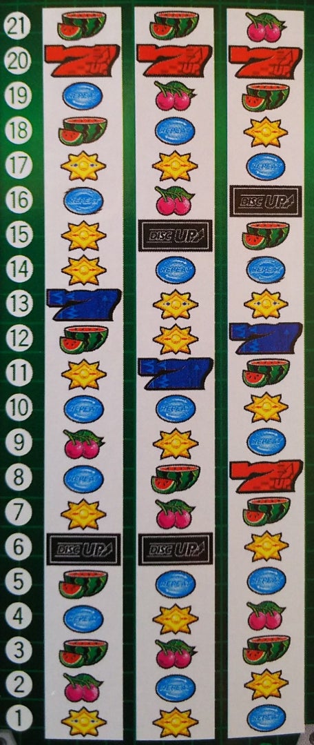 リーチ目集(青7付近)〈ディスクアップ(5号機)〉 | まのブログ