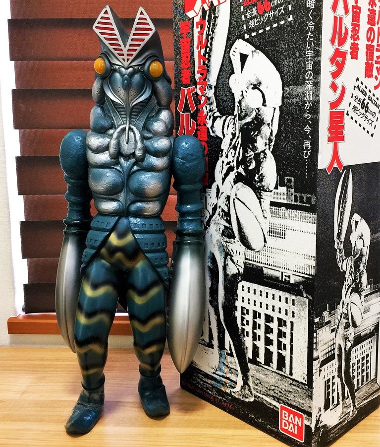 宇宙忍者 バルタン星人 ジャイアントスケール 全長66cmの超ビッグ