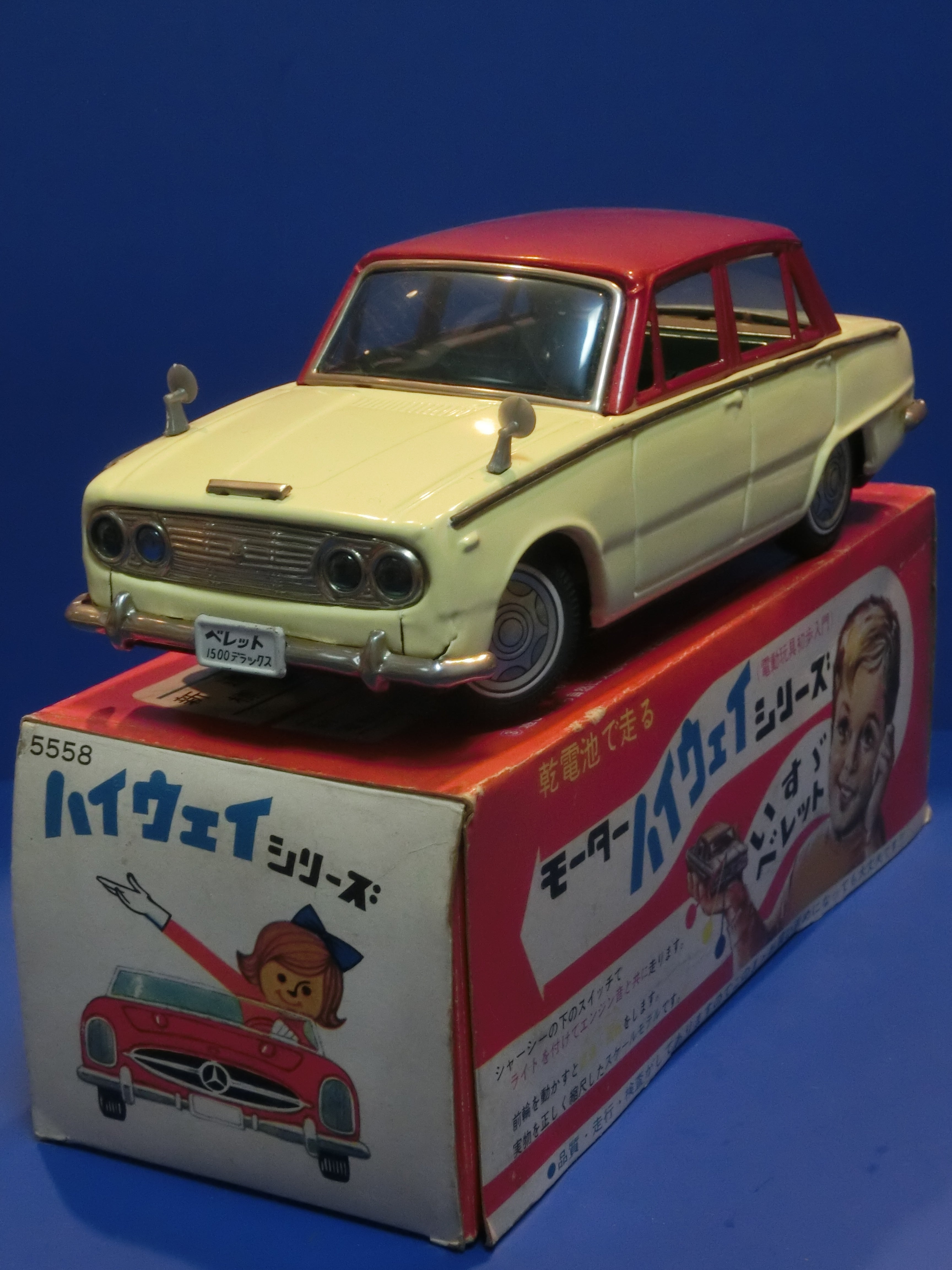 ☆1964年バンダイ いすゞベレット1500デラックス ～ ブリキ自動車