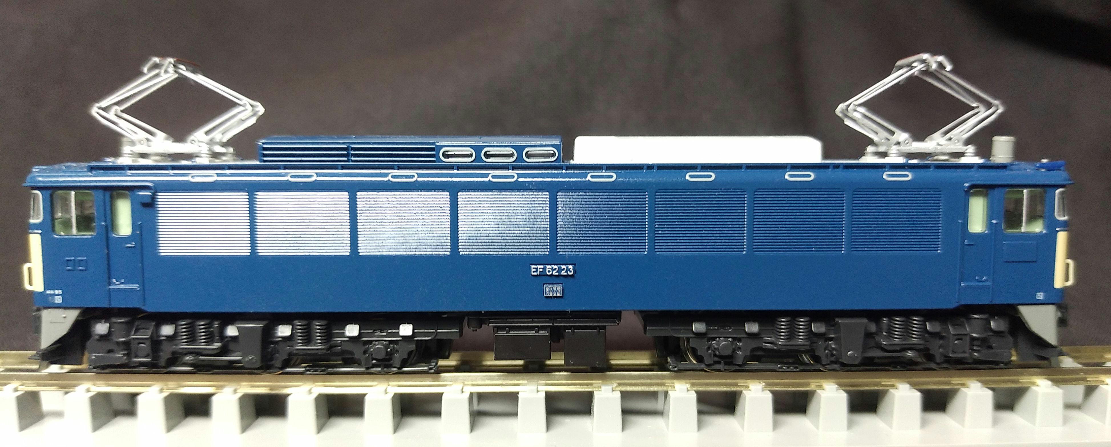 今回の展示品は、【KATO 品番3058-1】 EF62 前期型 です。 | 鉄道模型