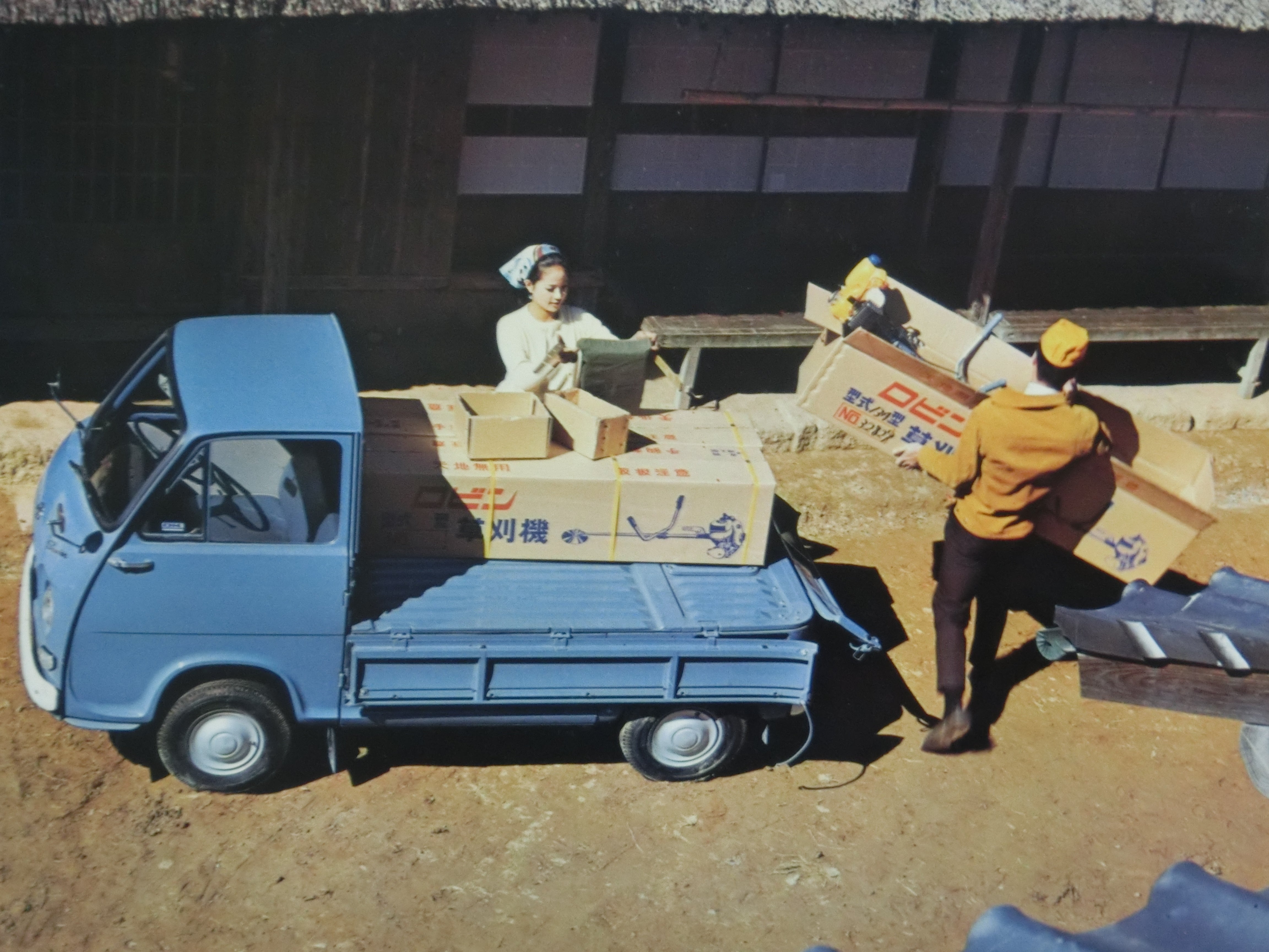 ☆1966年野村トーイ/中山商会 2代目スバルサンバー ～ ブリキ自動車