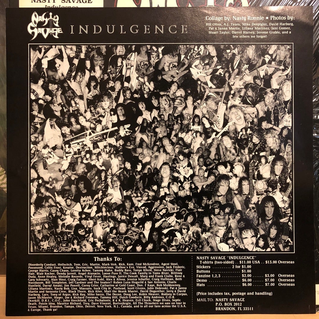 NASTY SAVAGE - Indulgence | HERETIC!!!