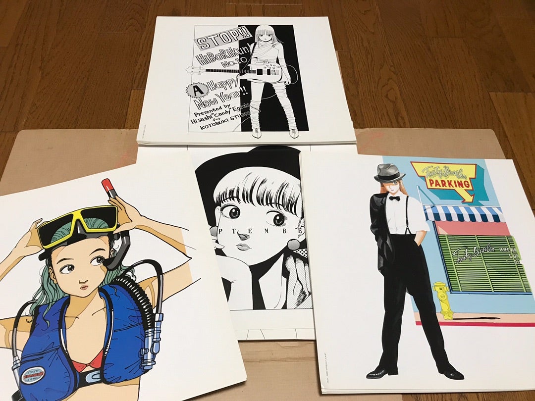 江口寿史 イラスト集 NO MATTER 1988年 江口寿史 イラスト集 NO MATTER