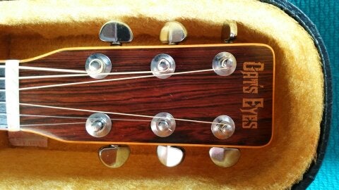 CAT´S EYES CE-800初期の前期物ハカランダ | ゆずマンのギター説明ブログ