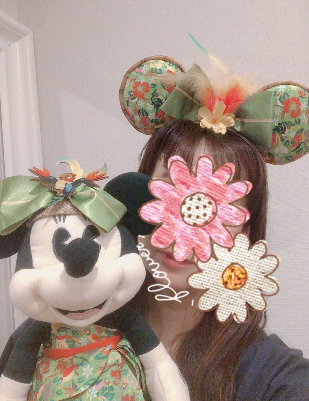 メインアトラクション ミニー 5月 チキルーム 海外ディズニー メイン