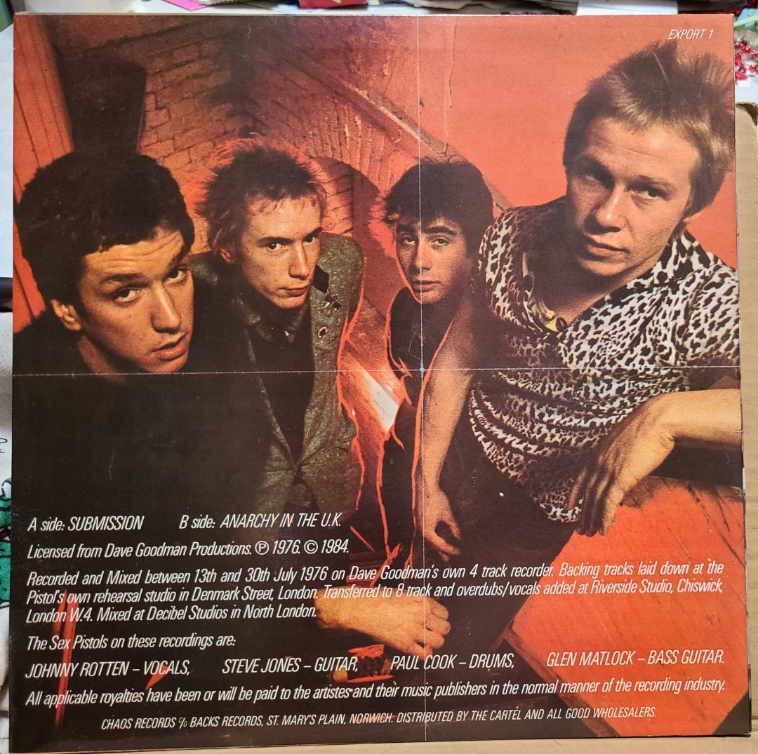 セックス・ピストルズはマトロック版に限るね！ | 中野D児・裏街道の