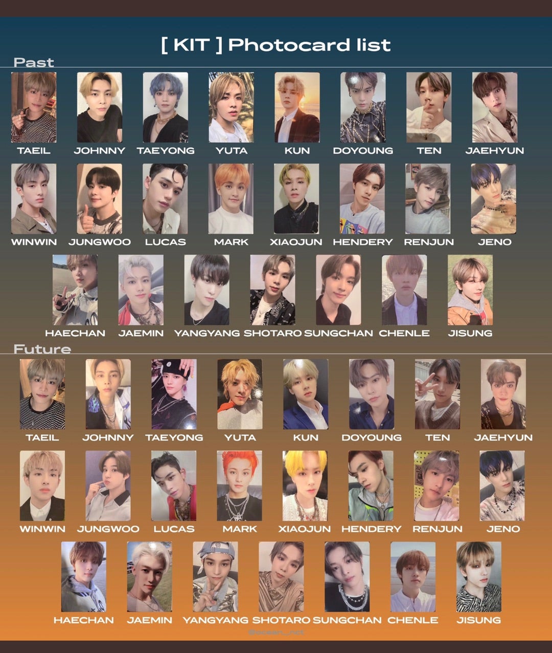 NCT2020 RESONANCE Pt.1 Kit ver.届いた&トレカ一覧 | ゆきんこのメモ帳