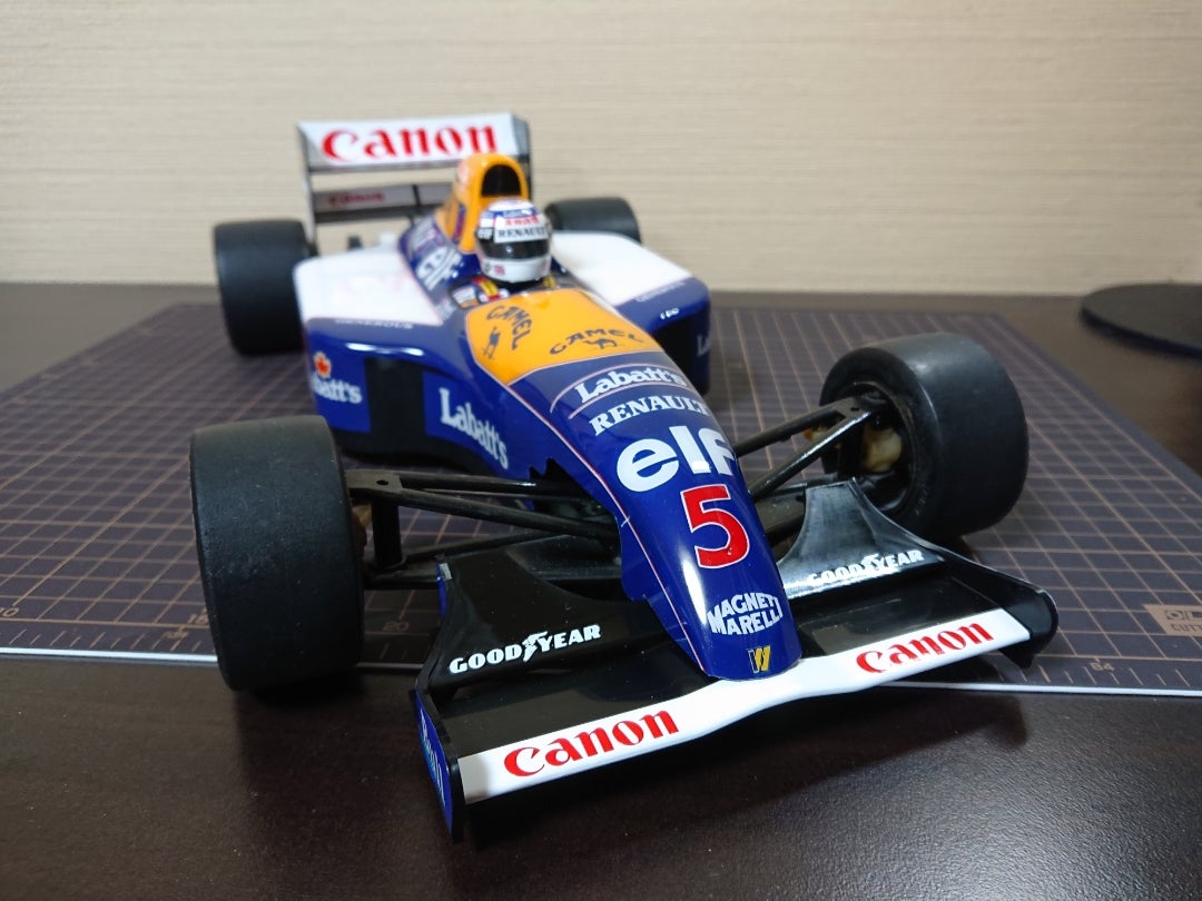 ウィリアムズFW14完成 | マンダムのラジコン