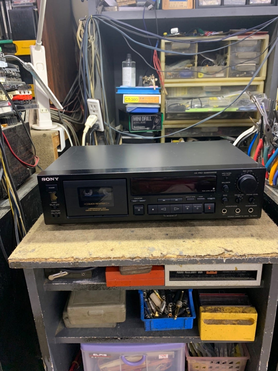 ソニーカセットデッキTC-RX77】ミツコシ | 北見市 リサイクルショップ