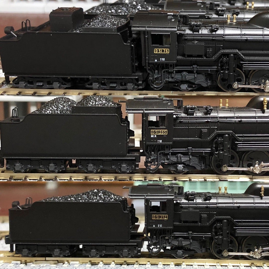 KATO 2018-1 “D51 一次形 東北仕様”入線。〜その2〜 | Swallowtail@Ameba