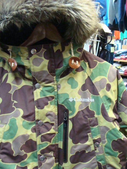 Columbia コロンビア Kinetics ダウンジャケット 迷彩 (XS) | 高円寺