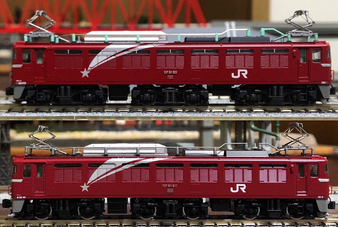KATO 3066-8 “EF81 北斗星色”入線。〜その2〜 | Swallowtail@Ameba