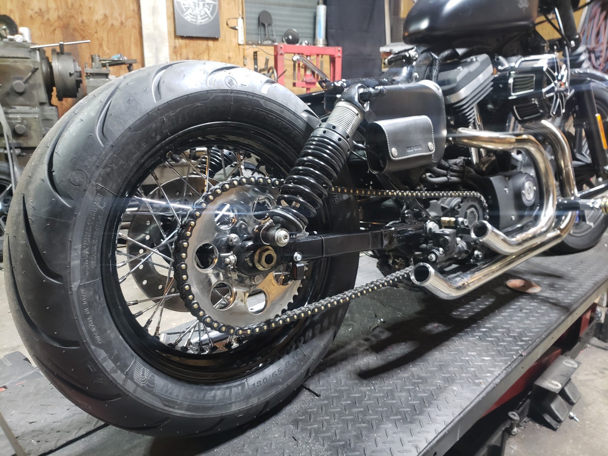 スポーツスター リア180タイヤ＆ロンスイ | GRATIAのブログ