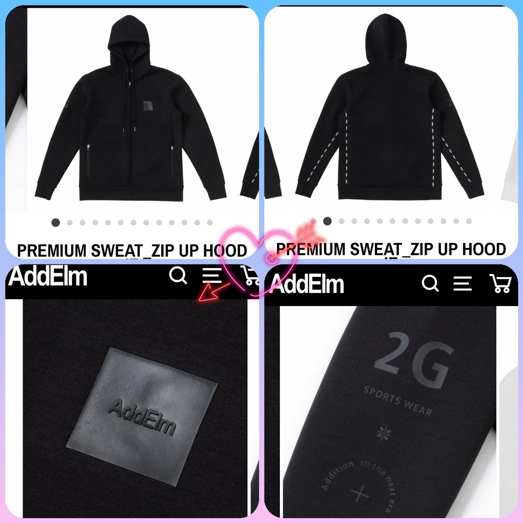 アドエルム AddElm パーカーXLブラック 羽生結弦 さん 追加しました]②