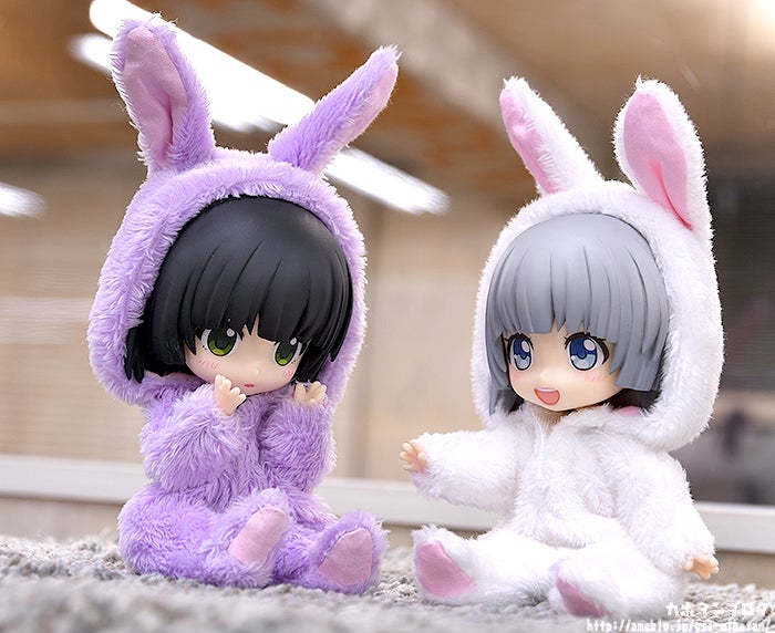 もふもふ】「ねんどろいどどーる きぐるみパジャマ うさぎ／くま」をご