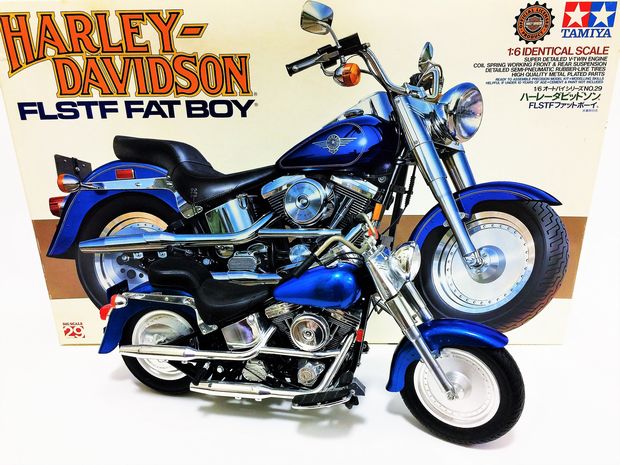 ハーレーダビッドソン FLSTFファットボーイ 1／6 TAMIYA
