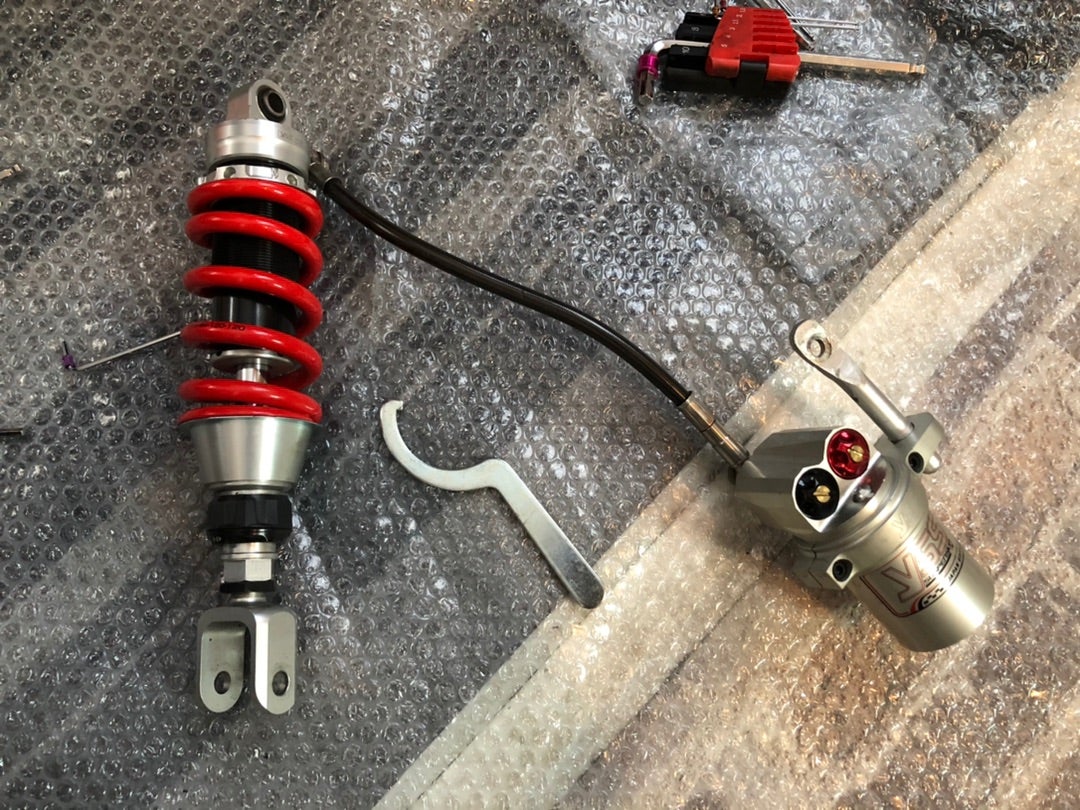 GSX-R125 リアサスペンション交換 | Moto Y.のブログ