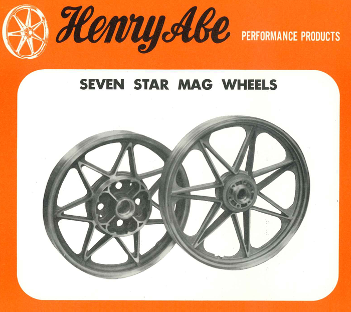 日本初のオートバイ用キャストホイール「デイトナセブンスターキャスト